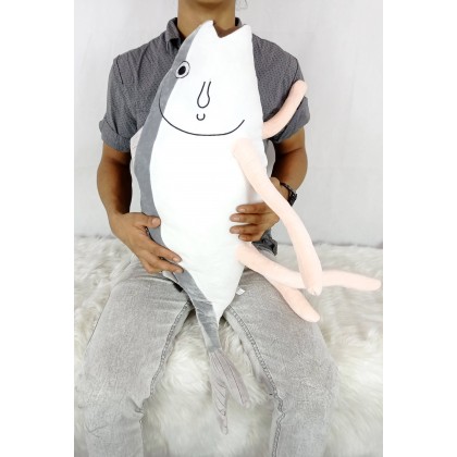 {M'SIA STOCK} SALTED FISH SOFTTOYS/PLUSHTOYS/KIDSTOYS 50CM 咸鱼娃娃玩具公仔50厘米 Patung Beruang